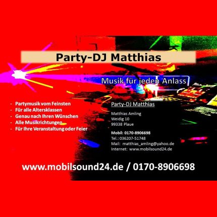 Logo van Party-DJ Matthias