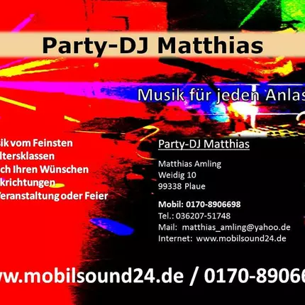 Logo van Party-DJ Matthias