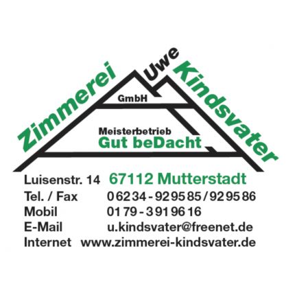 Logo van Zimmerei Uwe Kindsvater GmbH