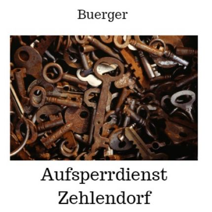 Logotyp från Buerger Aufsperrdienst Zehlendorf