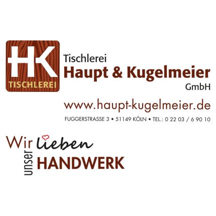 Logotyp från Tischlerei Haupt & Kugelmeier GmbH