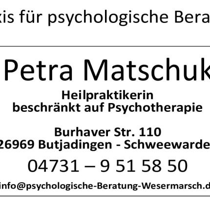 Logo van Petra Matschuk, Heilpraktikerin - beschränkt auf Psychotherapie - 