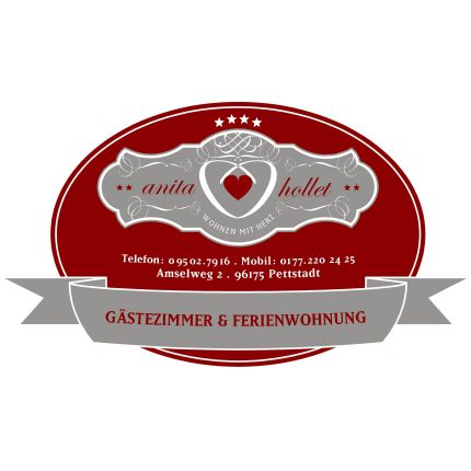 Logotyp från Pension Wohnen mit Herz