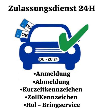 Logo da KFZ Zulassungsdienst 24H - Abhol und Bringservice