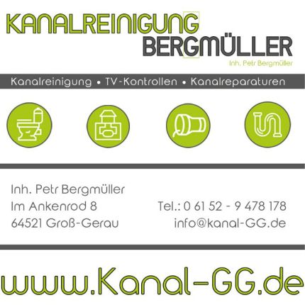 Logo from Kanalreinigung Bergmüller