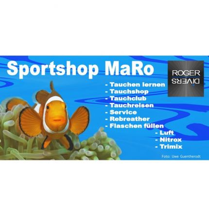 Logo van Sportshop MaRo Roger Divers