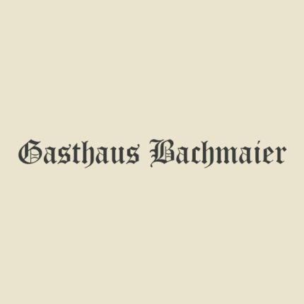Logo fra Gasthaus Bachmaier