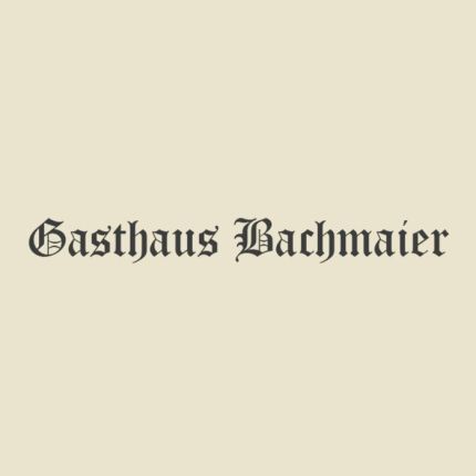 Logo van Gasthaus Bachmaier