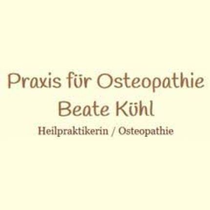 Logotyp från Praxis für Osteopathie und Naturheilkunde Beate Kühl