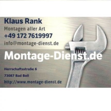 Logo od Montage-Dienst Klaus Rank