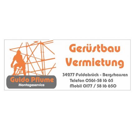 Logótipo de Gerüstbau & Montageservice Pflume