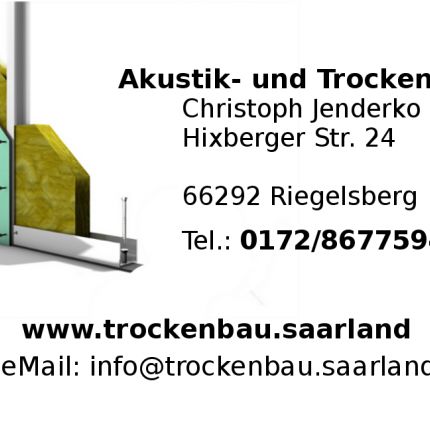 Logo van Christoph Jenderko - Akustik- und Trockenbau