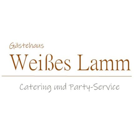 Logo van Gästehaus Weißes Lamm, Zimmervermietung, Catering und Party-Service