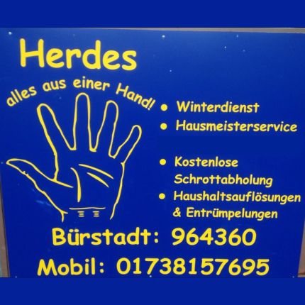 Logo van Herdes alles aus einer Hand