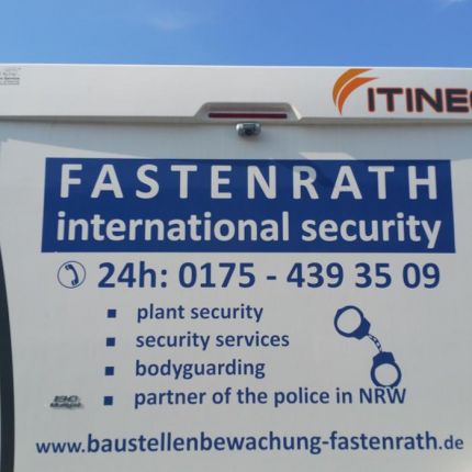 Logo fra Fastenrath Sicherheitsdienst International