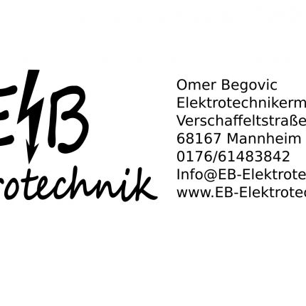 Logo fra EB-Elektrotechnik Omer Begovic