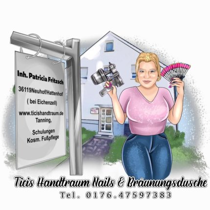 Logotipo de Ticis Handtraum Nails & Bräunungsdusche