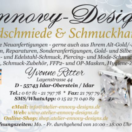 Logo von Ennovy-Designs - Goldschmiede & Schmuckhandel