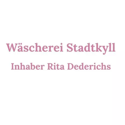 Logotyp från Wäscherei Stadtkyll Rita Dederichs