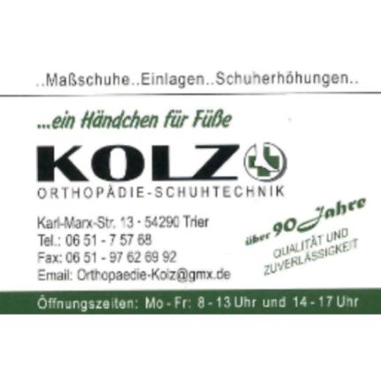 Logo van Klaus Kolz Orthopädie-Schuhtechnik