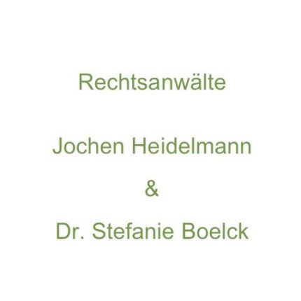 Logo von Jochen Heidelmann und Dr. Stefanie Boelck - Rechtsanwälte