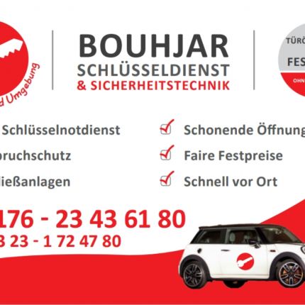 Logo von Bouhjar Schlüsseldienst Bochum 24H