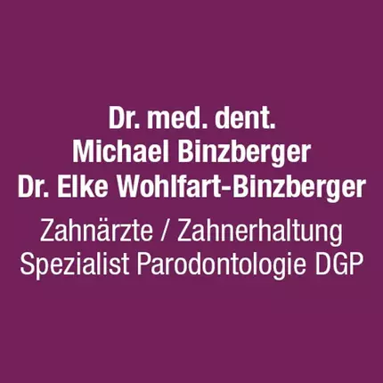 Logótipo de Dres. med. dent. Michael Binzberger, Elke Wohlfart-Binzberger Zahnärzte