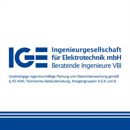 Logo da IGE | Ingenieurgesellschaft für Elektrotechnik mbH