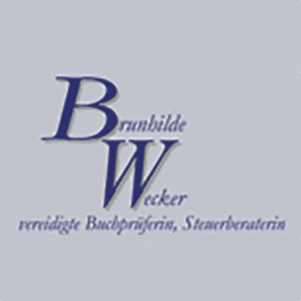 Logotyp från Brunhilde Wecker Steuerberaterin