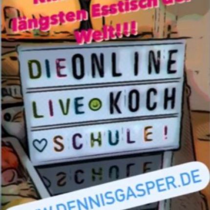Logo van Die Online LIVE Kochschule