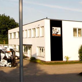 Firmengelände von BERTELMANN aus Bünde, in NRW.