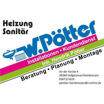 Logotipo de W. Pötter Heizung Sanitär Inh. Hendrik Pötter