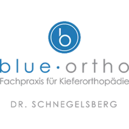 Logo van blue ortho | Fachpraxis für Kieferorthopädie Dr. Schnegelsberg