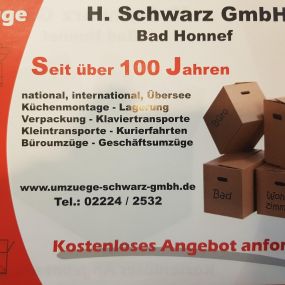 Heinrich Schwarz GmbH Bad Honnef Umzüge Spedition