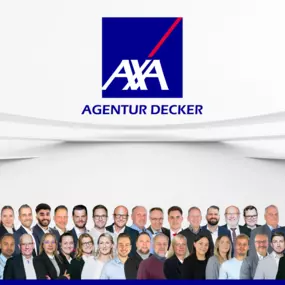 Teamfoto -  AXA Versicherungen Claus Decker - Kfz Versicherung in Köln
