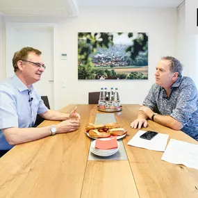 Thomas Leutenecker im Gespräch mit der Stuttgarter Zeitung