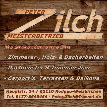 Logo von Peter Zilch Zimmerer- & Holzarbeiten GmbH