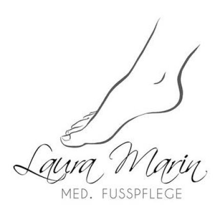 Logotipo de med. Fußpflege Laura Marin