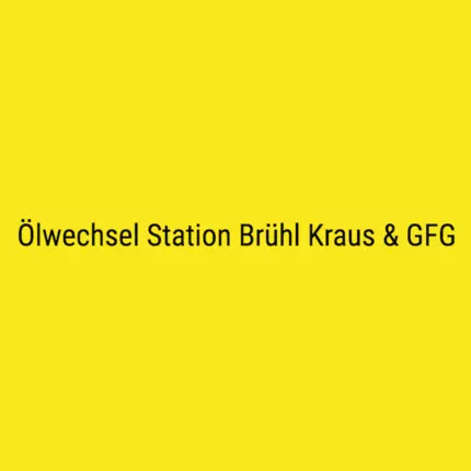 Logo od Ölwechsel Station Brühl