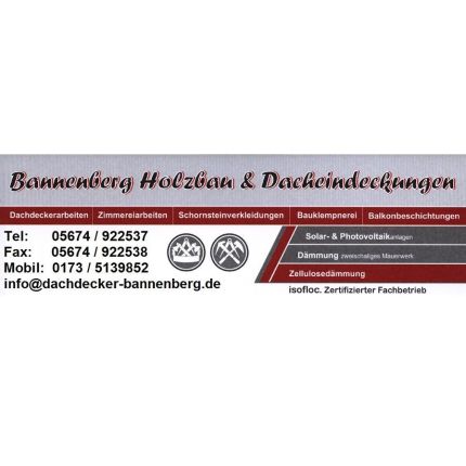Logo von Bannenberg Holzbau & Dacheindeckungen UG