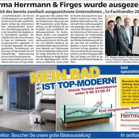 Bild von Firma Herrmann & Firges Badspezialisten