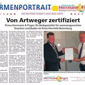 Bild von Firma Herrmann & Firges Badspezialisten