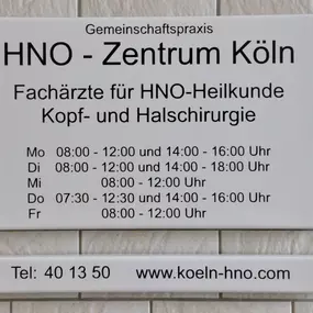 HNO Zentrum in Lindenthal/Köln