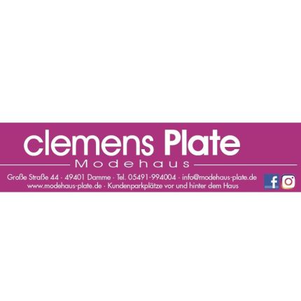 Logo fra Modehaus Clemens Plate