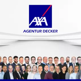 Teamfoto -  AXA Versicherungen Claus Decker - Kfz Versicherung in Zülpich