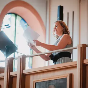 Gesang zur Hochzeit, ob freie oder kirchliche Trauung