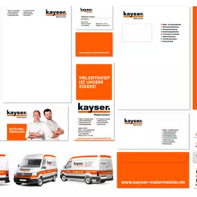 Cocubu aus Ludwigsburg - Corporate Design für Firma Kayser GmbH