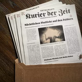 Das Extrablatt des Kurier der Zeit - Die Weihnachtsgeschichte