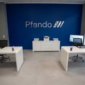 Innenansicht Pfando Filiale Düsseldorf