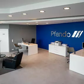 Innenansicht Pfando Filiale Augsburg
